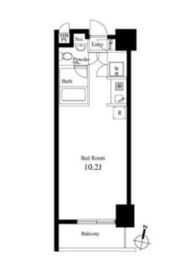 グレンパーク秋葉原イースト 402 間取り図