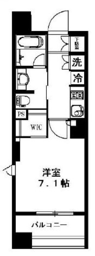 クオリアYZ恵比寿 4階 間取り図