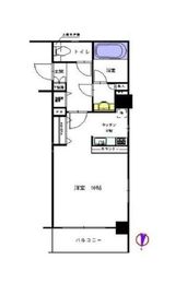 ルモンド南麻布 7階 間取り図