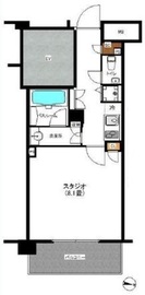 クオリア南麻布 2階 間取り図