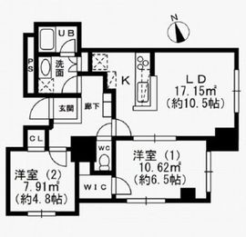 KDXレジデンス秋葉原 102 間取り図