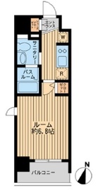 ダフィット門前仲町 401 間取り図