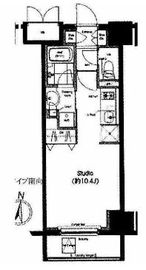 レジデンス両国駅前 304 間取り図