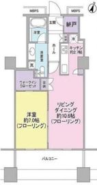 東京レジデンス千代田九段下 6階 間取り図