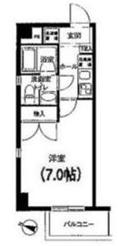 ヴァンフォーレ目黒 201 間取り図