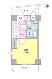 フィオリトゥーラ三軒茶屋ステーションフロント 606 間取り図