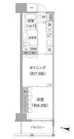 アビティ目黒 214 間取り図