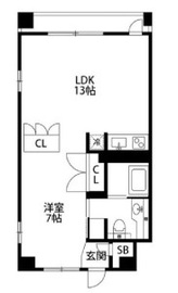 THEパームス三田 5階 間取り図