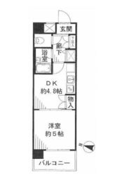 シティスクエア恵比寿 9階 間取り図