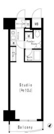 MFPR代々木タワー 705 間取り図