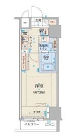 リヴシティ日本橋ネクステシア 4階 間取り図