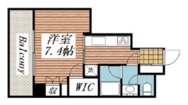 ガーデンホームズ白金 2階 間取り図