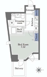 ドゥーエ学芸大学2 207 間取り図