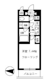 ラ・グランドゥール白金 304 間取り図