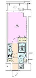 門前仲町レジデンス七番館 404 間取り図