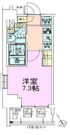 門前仲町レジデンス参番館 1001 間取り図