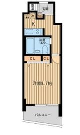 オーパスホームズ三田 1102 間取り図