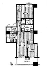 エアライズタワー 9階 間取り図