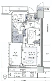 ザ・パークハウス晴海タワーズ クロノレジデンス 12階 間取り図