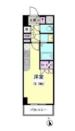 エスティメゾン大井仙台坂 1005 間取り図