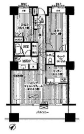 エアライズタワー 10階 間取り図