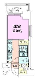 門前仲町レジデンス伍番館 702 間取り図