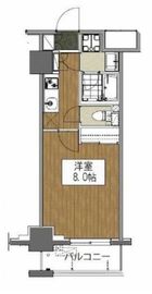 清澄白河レジデンス弐番館 614 間取り図