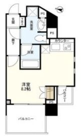 東急ドエルグラフィオ広尾 1103 間取り図