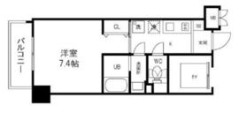 ZOOM南麻布 2階 間取り図