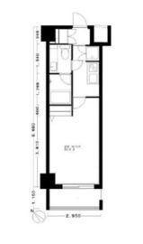 プレミアムコート都立大学 503 間取り図