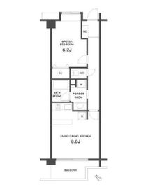 ガーデン目黒平町 207 間取り図