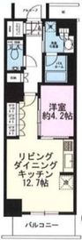 ステーションツインタワーズ糀谷フロントウエスト 4階 間取り図