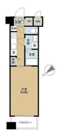 アヴァンティーク銀座2丁目 3階 間取り図