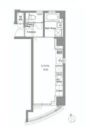 プライムアーバン麻布十番2 303 間取り図