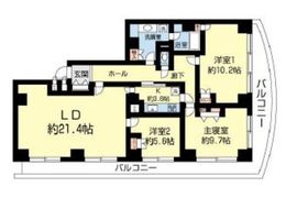 ベイコート芝浦 195 間取り図