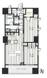 アピス西新宿三丁目 7階 間取り図