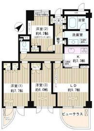 Lapyuta 1004 間取り図