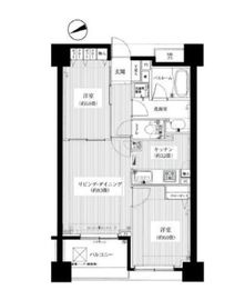 クリオタワー大塚台 14階 間取り図