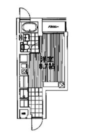 モデリアブリュット参宮橋 002 間取り図