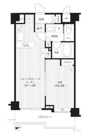 シャンドール目黒 103 間取り図