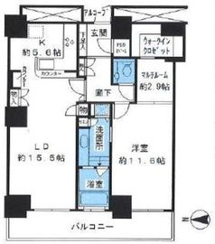 Wコンフォートタワーズ WEST 23階 間取り図