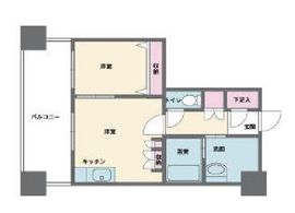 HF西新宿レジデンスウエスト 206 間取り図