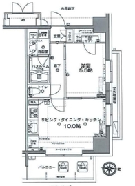 MFPRコート木場公園 412 間取り図