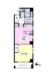 イストリア麻布台 602 間取り図