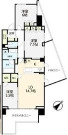 ガーデンヒルズ四ツ谷迎賓の森 5階 間取り図