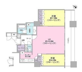 ガレリアグランデ 9階 間取り図