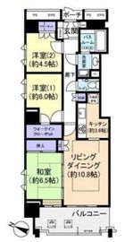 アトラスタワー小石川 5階 間取り図