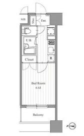 フィットエル森下 305 間取り図