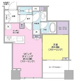 シティタワー有明 20階 間取り図