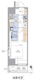 トラディティオ門前仲町 407 間取り図